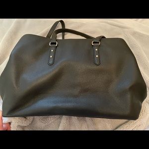 Large Kate Spade Leather Black Tote